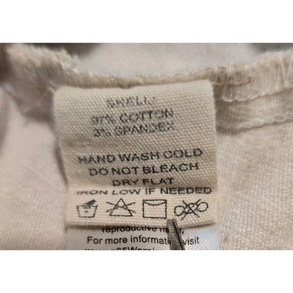 Peach Love California Flare Tie Dye Pants womens sz Large 30x32 Boho High rise - Picture 6 of 6